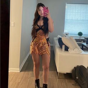 Sold! ✨ Disco lemonade INSPIRED dress!